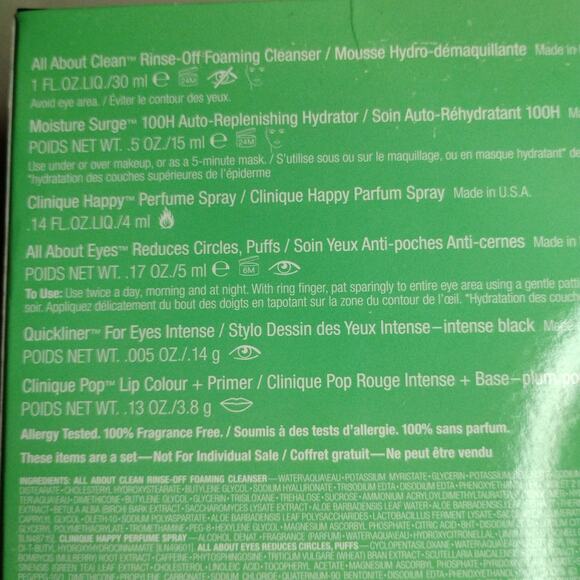 Clinique Gift Set 6 Piece - Picture 3 of 3